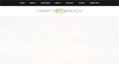 Desktop Screenshot of calvarynewcastle.com