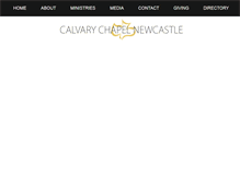 Tablet Screenshot of calvarynewcastle.com